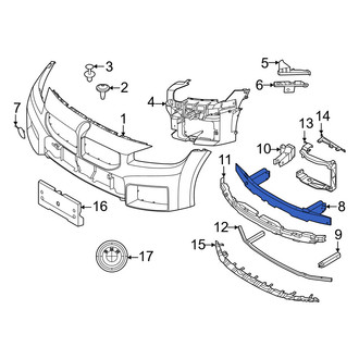 BMW OE - Front Bumper Impact Bar