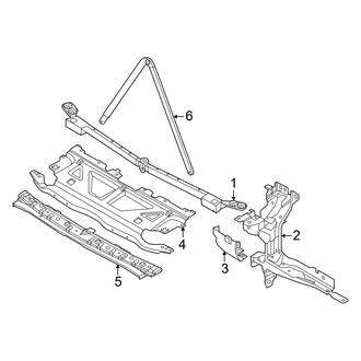 BMW OE - Radiator Support (Base)