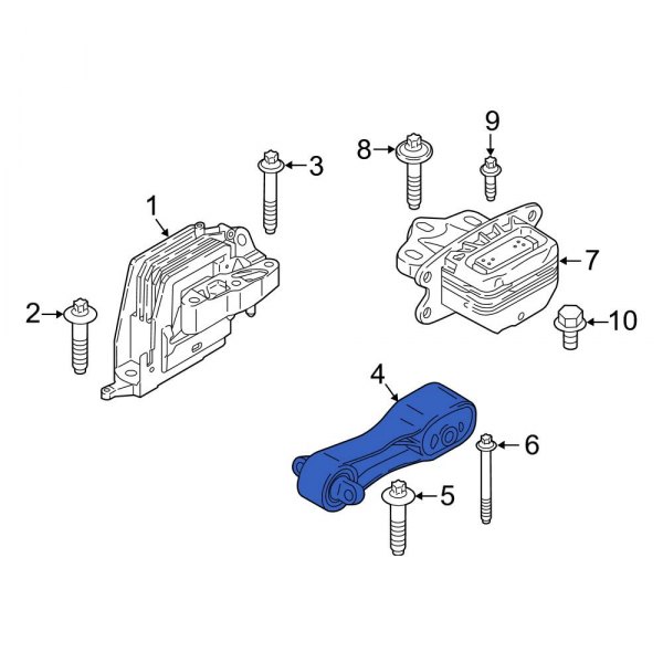 Engine Torque Strut