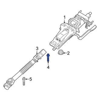 BMW OE - Upper Steering Column U-Joint Bolt