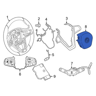 BMW OE - Steering Wheel Air Bag