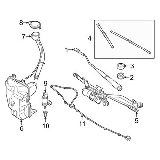 BMW OE - Windshield - Wiper & Washer Components
