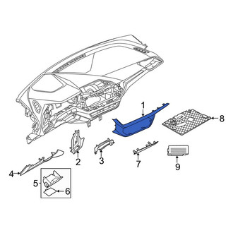 BMW OE - Right Instrument Panel Trim Panel
