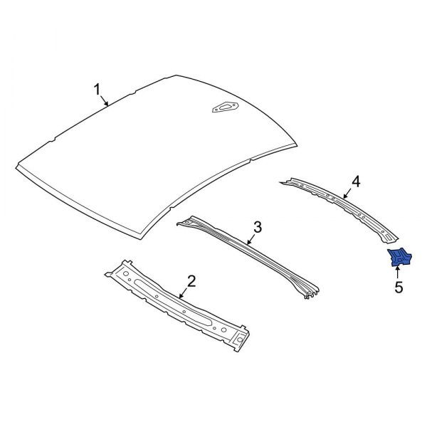 Roof Header Panel Bracket