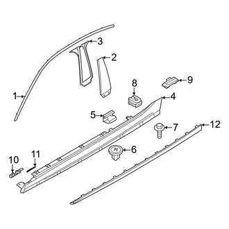 BMW OE - Left Stone Guard