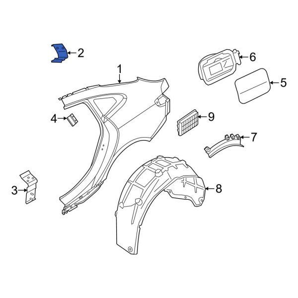 Quarter Panel Reinforcement