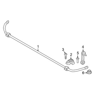 BMW OE - Rear Suspension - Stabilizer Bar & Components