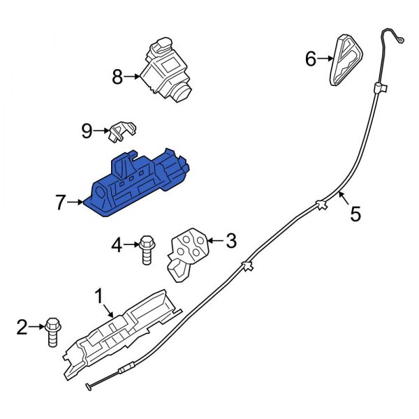 Trunk Lid Release Switch