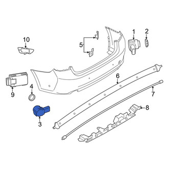 BMW OE - Rear Parking Aid Sensor