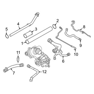 BMW OE - Cooling - Hoses & Pipes