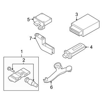 BMW OE - Electrical - Tire Pressure Monitor Components