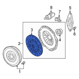 BMW OE - Transmission Clutch Friction Plate