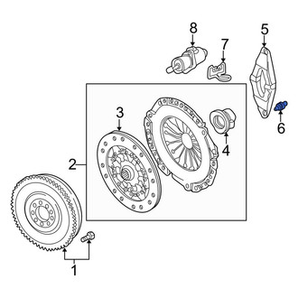 BMW OE - Clutch Release Shaft Lever Bolt
