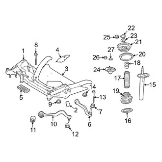 BMW OE - Front Suspension - Suspension Components