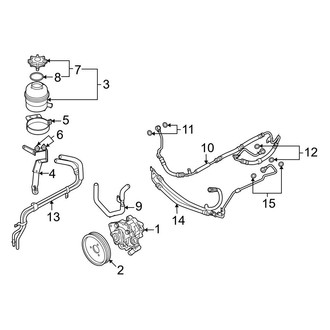 BMW OE - Steering Gear & Linkage - Pump & Hoses