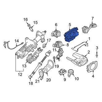 BMW OE - Steering Column Tube