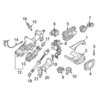 BMW OE - Steering Column - Upper Components