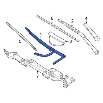 BMW OE - Right Wiper Arm