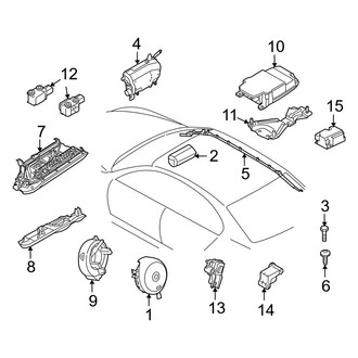 BMW OE - Restraint Systems - Air Bag Components