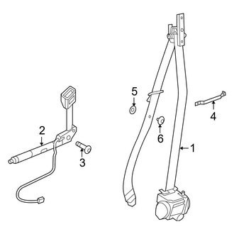BMW OE - Restraint Systems - Front Seat Belts