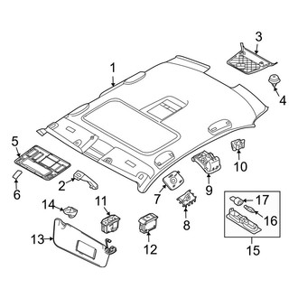 BMW OE - Roof - Interior Trim (Coupe)