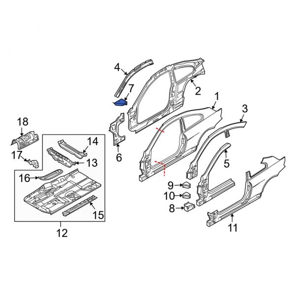 Body A-Pillar Reinforcement