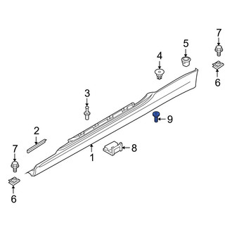 BMW OE - Fender Liner Screw