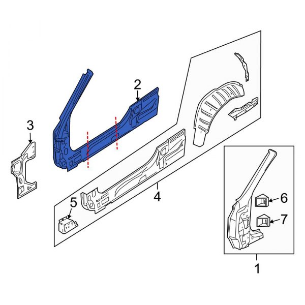 Body A-Pillar Reinforcement