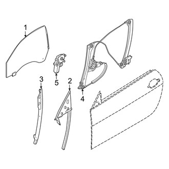 BMW OE - Door - Glass & Hardware