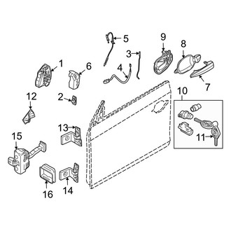 BMW OE - Door - Lock & Hardware
