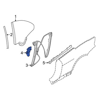 BMW OE - Rear Right Window Motor