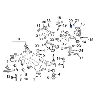 BMW OE - Rear Alignment Camber Adjusting Eccentric