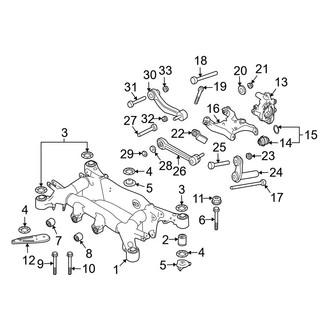 BMW OE - Rear Suspension - Suspension Components