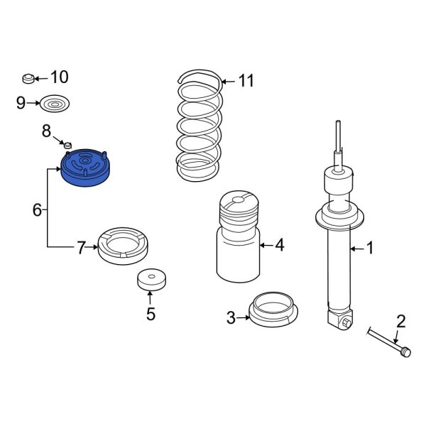 Suspension Shock Absorber Mount