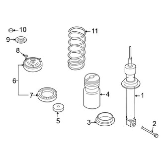 BMW OE - Rear Suspension - Struts & Components