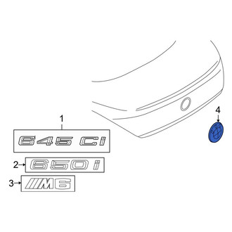 BMW OE - Front Bumper Cover Emblem