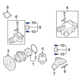 BMW OE - Engine Coolant Pipe O-Ring