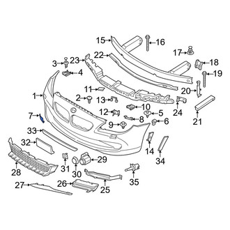 BMW OE - Front Tow Eye Cap