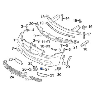 BMW OE - Front Parking Aid Sensor Bracket