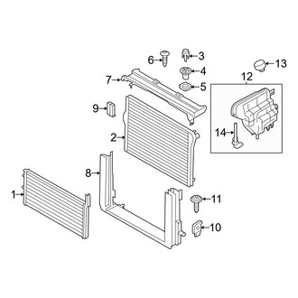 BMW OE - Cooling - Radiator & Components (Main)