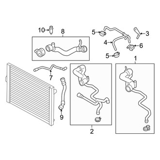 BMW OE - Cooling - Hoses & Pipes (Radiator)