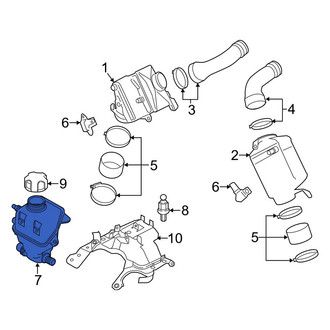 BMW OE - Turbocharger Coolant Reservoir