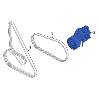 BMW OE - Accessory Drive Belt Tensioner Assembly