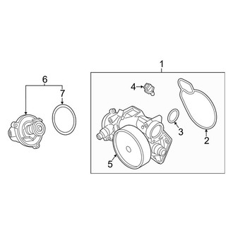 BMW OE - Cooling - Water Pump (Primary), (Convertible)