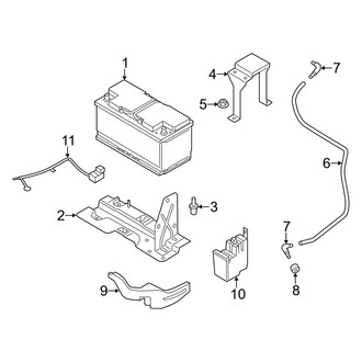 BMW OE - Electrical - Battery (With Active Steering)