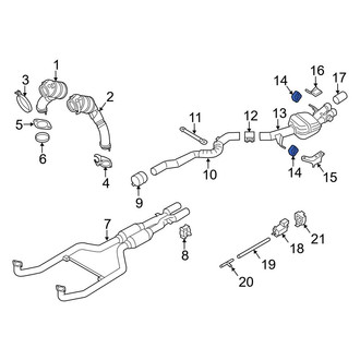 BMW OE - Exhaust System Hanger