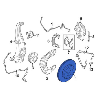 BMW OE - Front Disc Brake Rotor