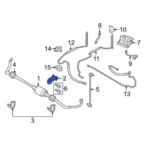 Suspension Stabilizer Bar Bracket