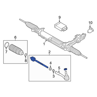 BMW OE - Right Steering Tie Rod Assembly