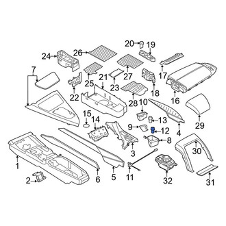 BMW OE - Cigarette Lighter Element